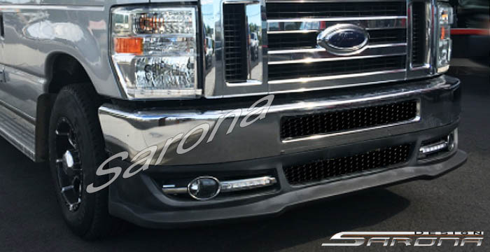 Custom Ford Econoline Van  All Styles Front Lip/Splitter (2008 - 2014) - $450.00 (Part #FD-012-FA)